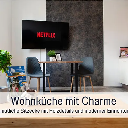 Ilmpartment Deluxe - Vollausstattung - Boxspringbett - Wi-fi - Netflix Apartment Ilmenau