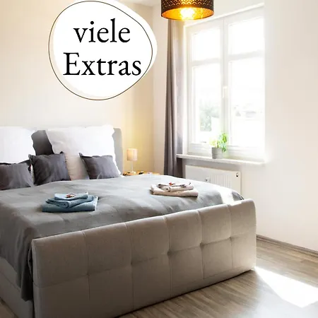 Ilmpartment Deluxe - Vollausstattung - Boxspringbett - Wi-fi - Netflix * Ilmenau