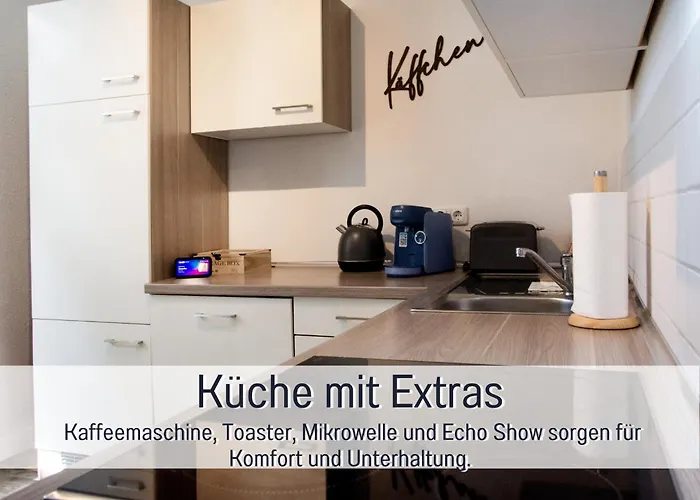 Ilmpartment Deluxe - Vollausstattung - Boxspringbett - Wi-fi - Netflix Ilmenau